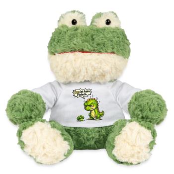 Funny Saying Outfit Statement Motif - MiniFeet® Frog Torge - white - Front