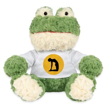 Kamel Yoga Pose Silhouette Sonne Design - MiniFeet® Frosch Torge - Weiß - Vorne
