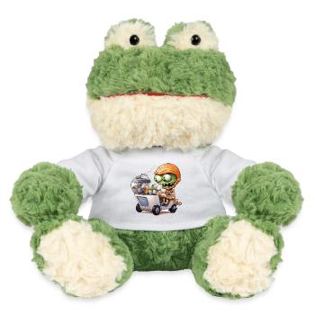 Camionneur de snacks extraterrestres - Grenouille Torge MiniFeet® - blanc - Devant