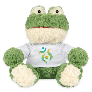 Yoga design_23 - Grenouille Torge MiniFeet® - blanc - Devant