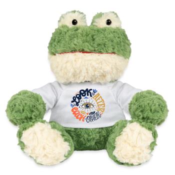  Augenmotiv - MiniFeet® Frosch Torge - Weiß - Vorne