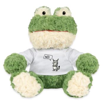 Nö! Luchs – Sturer Pinselohr sagt Nein - MiniFeet® Frosch Torge - Weiß - Vorne