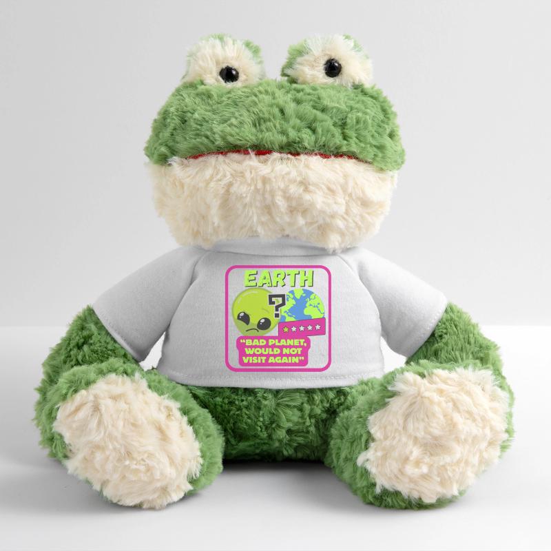 EARTH - "Bad planet, would not visit again" MiniFeet® Frog Torge