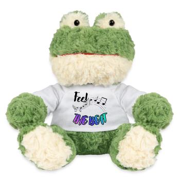 Fühl den Beat - MiniFeet® Frosch Torge - Weiß - Vorne