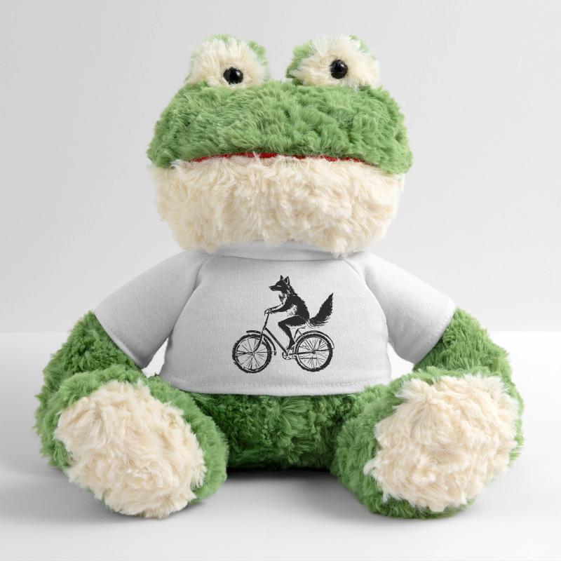 Funny Bicycle Fox MiniFeet® Frog Torge