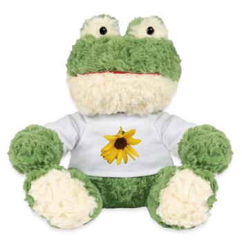 Moody_Wild_Sunflower_Botanical_Print - MiniFeet® Frog Torge - white - Front