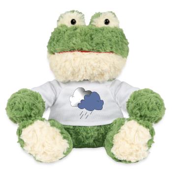 rainbow sun clouds weather rainbow sun cloud52 - MiniFeet® Frog Torge - white - Front