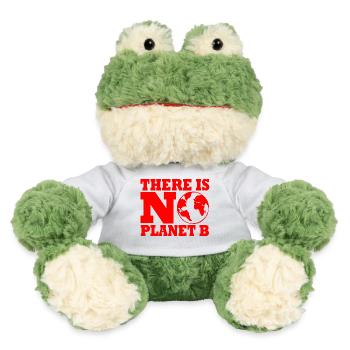 There is no planet B - Grenouille Torge MiniFeet® - blanc - Devant