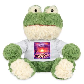 Joyeux Noël Cerf et Lapin - Grenouille Torge MiniFeet® - blanc - Devant