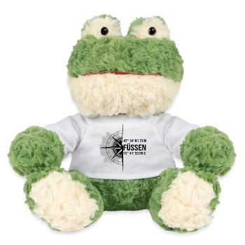 Koordinaten Füssen - MiniFeet® Frosch Torge - Weiß - Vorne