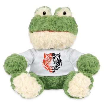 Tiger Head - MiniFeet® Frog Torge - white - Front