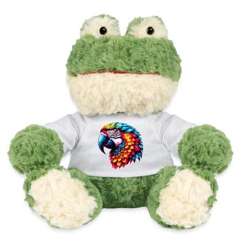 Papagei - MiniFeet® Frosch Torge - Weiß - Vorne