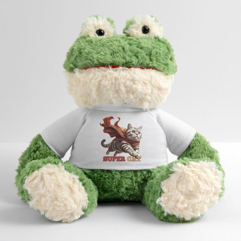 Super Katze Britisch Kurzhaar BKH getigert MiniFeet® Frosch Torge
