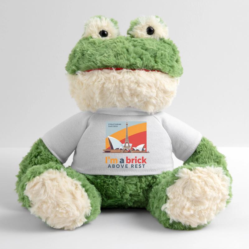Ich bin ein Ziegelstein über der Ruhe MiniFeet® Frosch Torge