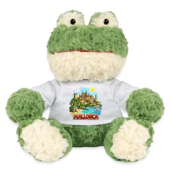 Mallorca Strandpanorama - MiniFeet® Frosch Torge - Weiß - Vorne