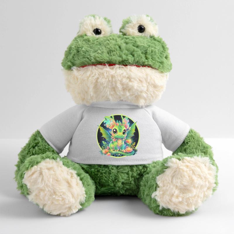 Dragon Vert du Cercle de Fleurs Grenouille Torge MiniFeet®