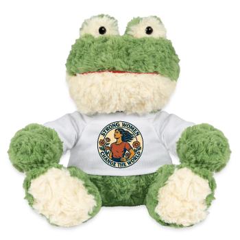 Starke Frauen Verändern Die Welt - MiniFeet® Frosch Torge - Weiß - Vorne