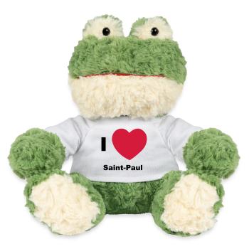 Ich liebe Saint Paul - MiniFeet® Frosch Torge - Weiß - Vorne
