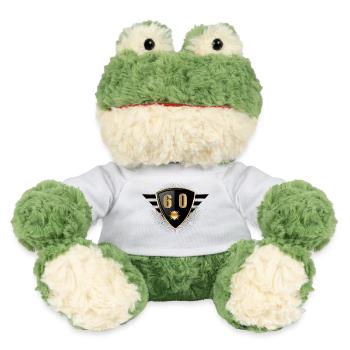 60. Geburtstag - MiniFeet® Frosch Torge - Weiß - Vorne