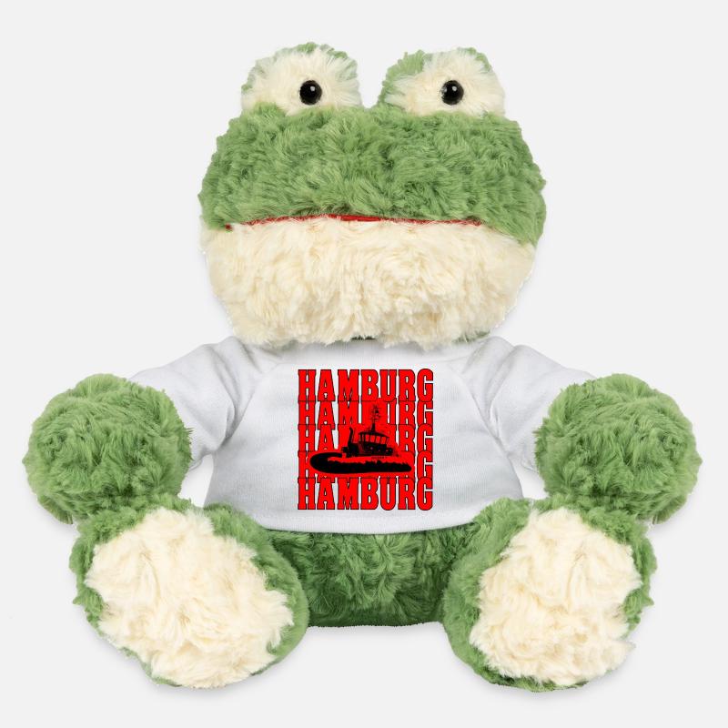 Hambourg Bugsier 7 - Grenouille Torge MiniFeet® - blanc