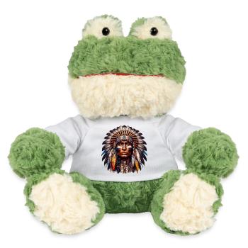 Amerikanisch, Indianer, Amerikaner - MiniFeet® Frosch Torge - Weiß - Vorne