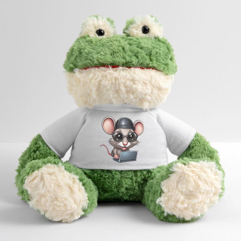 Computer, Informatikfreak, Informatiker MiniFeet® Frosch Torge