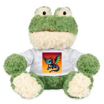 dragon - MiniFeet® Frog Torge - white - Front