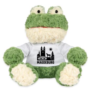 Magdeburg Silhouette - MiniFeet® Frog Torge - white - Front