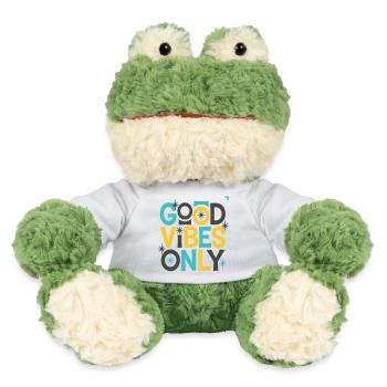 Bonnes Vibrations Uniquement ! - Grenouille Torge MiniFeet® - blanc - Devant