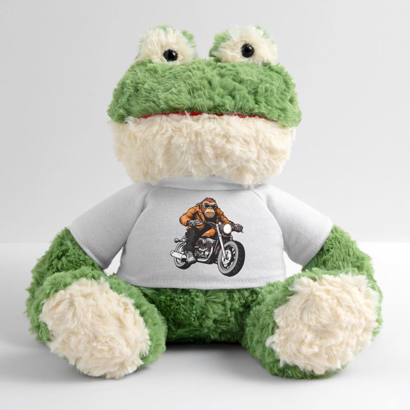 Motorrad Affe MiniFeet® Frosch Torge