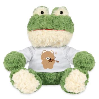 Bear Violinist Charme - MiniFeet® Frosch Torge - Weiß - Vorne