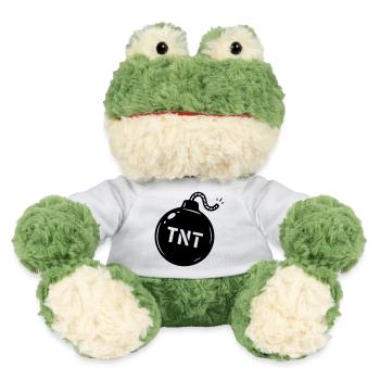 Symbole TNT de la bombe - Grenouille Torge MiniFeet® - blanc - Devant