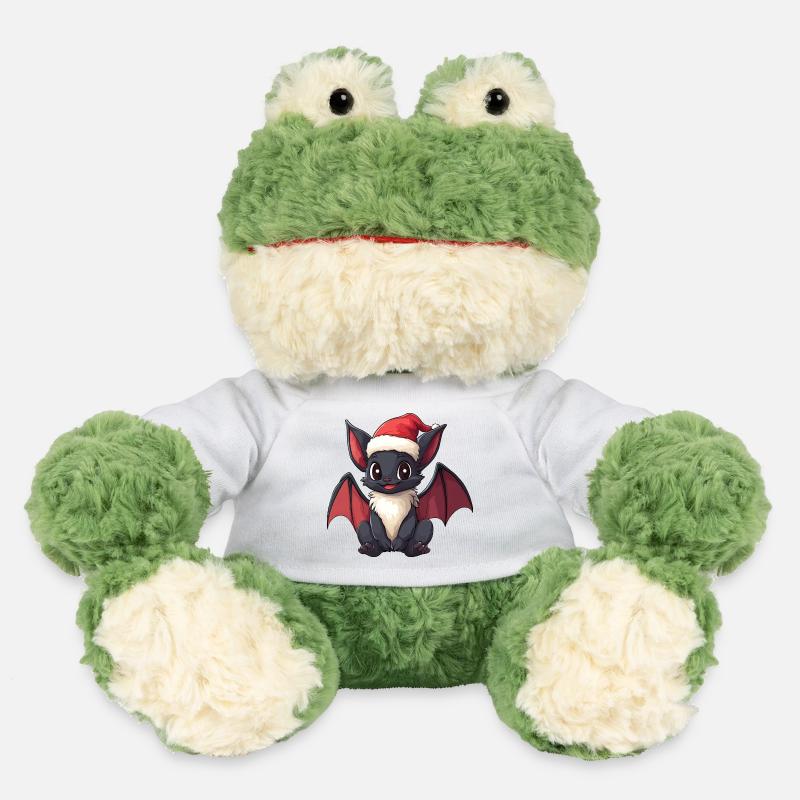 Fledermäuse Weihnachten - MiniFeet® Frosch Torge - Weiß