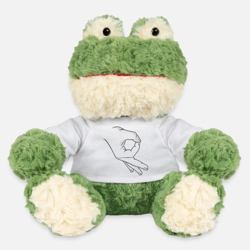 main de troll - Grenouille Torge MiniFeet® - blanc