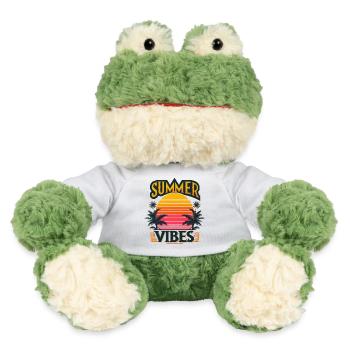 Tropical Summer Vibes: Sunset Adventure Awaits - MiniFeet® Frog Torge - white - Front