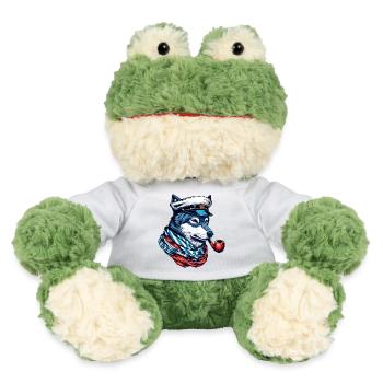 Seewolf Wolf Wölfe - MiniFeet® Frosch Torge - Weiß - Vorne