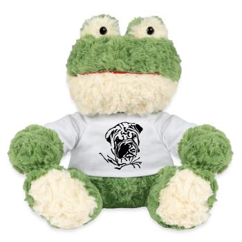 Shar-Pei - MiniFeet® Frog Torge - white - Front