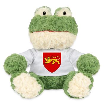 Heraldisches Wappen von Aquitanien - MiniFeet® Frosch Torge - Weiß - Vorne