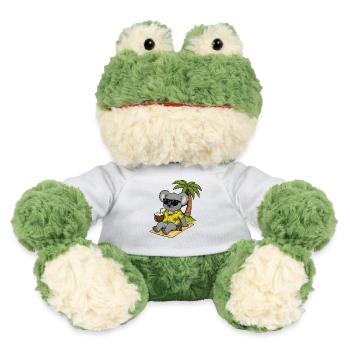 Koala am Strand im Tropenlook - MiniFeet® Frosch Torge - Weiß - Vorne