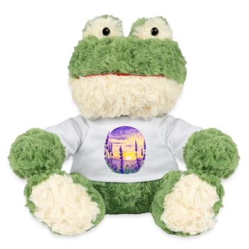 Champ de lavande - Grenouille Torge MiniFeet® - blanc - Devant