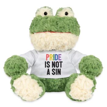 LGBTQ Pride Month - Pride ist keine Sünde - MiniFeet® Frosch Torge - Weiß - Vorne