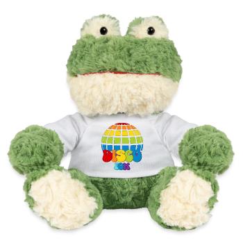 Disco Fox Discokugel Groovy Discothek Discofox - MiniFeet® Frosch Torge - Weiß - Vorne