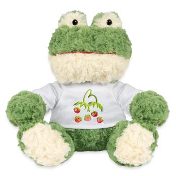 Erdbeerzeit Strawberry - MiniFeet® Frosch Torge - Weiß - Vorne