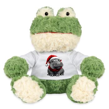 Nilpferde Christmas - MiniFeet® Frosch Torge - Weiß - Vorne