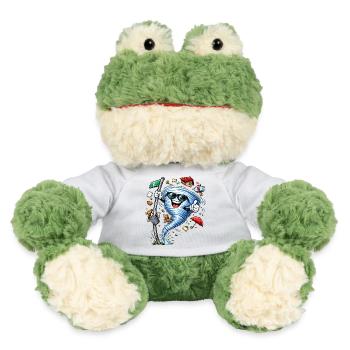 Ouragan avec lunettes de soleil - Grenouille Torge MiniFeet® - blanc - Devant