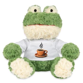 Tasse de Café Chaud Aromatique - Grenouille Torge MiniFeet® - blanc - Devant