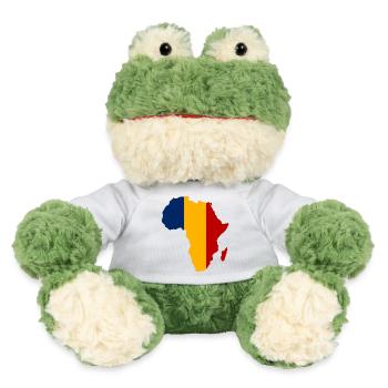 Tschad_Flagge_Afrika - Grenouille Torge MiniFeet® - blanc - Devant