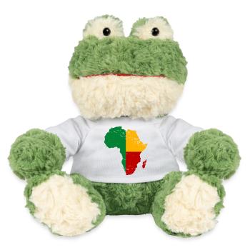 Drapeau du Bénin Afrique utilisé - Grenouille Torge MiniFeet® - blanc - Devant