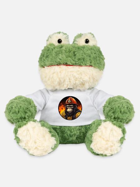 Feuerwehr Affe - MiniFeet® Frosch Torge - Weiß