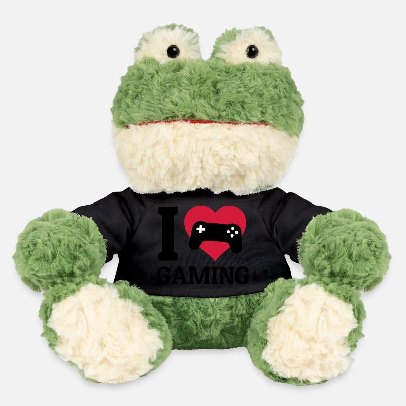 I love gaming - MiniFeet® Frog Torge - black